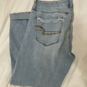 American Eagle Super stretch jeggings